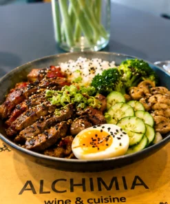 Asian Bowl cu Steak de Vită