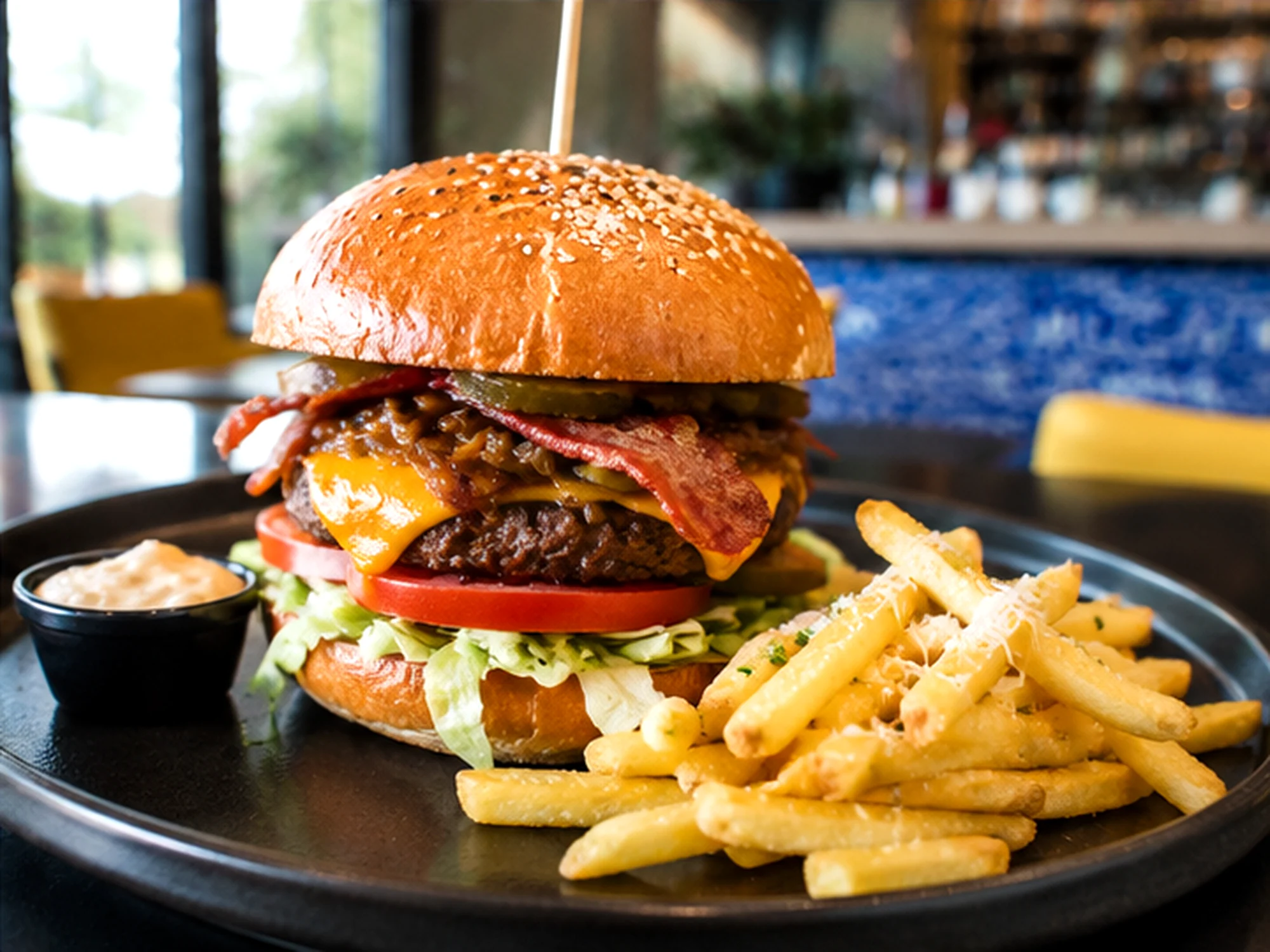 Cheeseburger de Vită