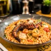 Risotto cu Caracatiță și Creveți