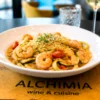 Tagliatelle Primavera cu Creveți