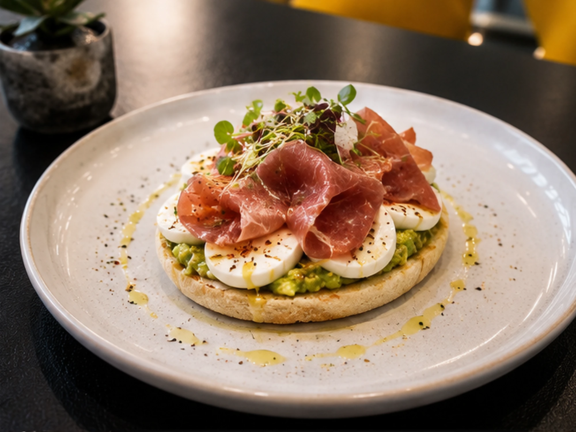 Buffala Prosciutto Avocado Toast